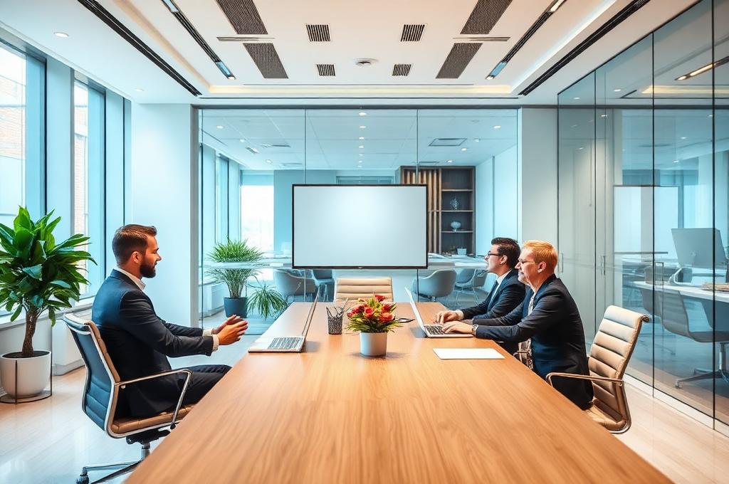 Bureau de courtage moderne - Expertise en valorisation