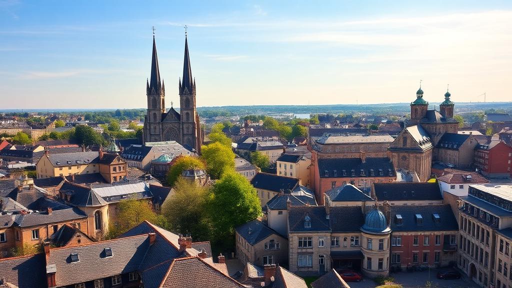 Caen, château ducal et abbayes - Valorisation d'entreprise dans le Calvados