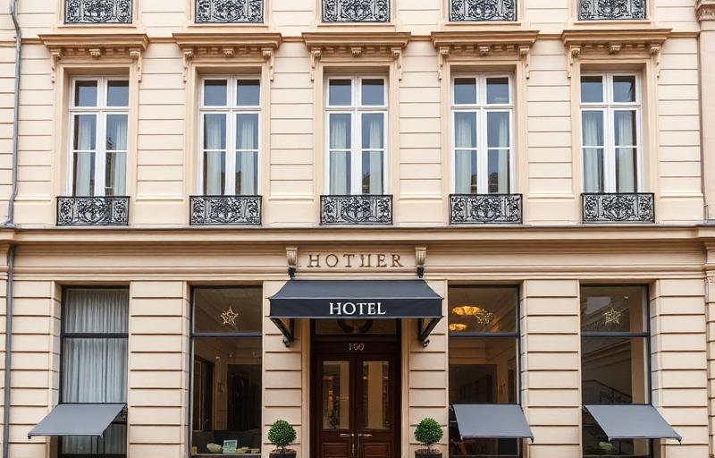 Hôtel français moderne - Expertise en valorisation