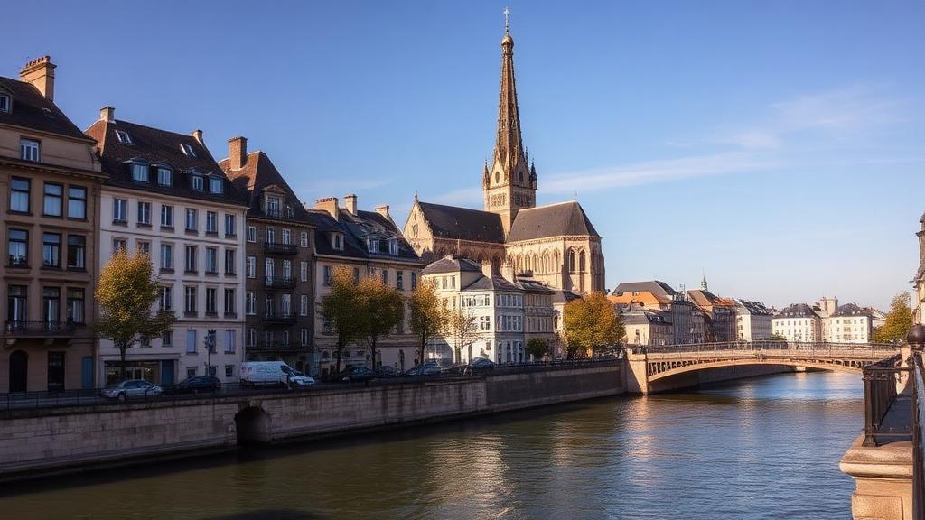 Metz, cathédrale Saint-Étienne et Moselle - Valorisation d'entreprise en Moselle