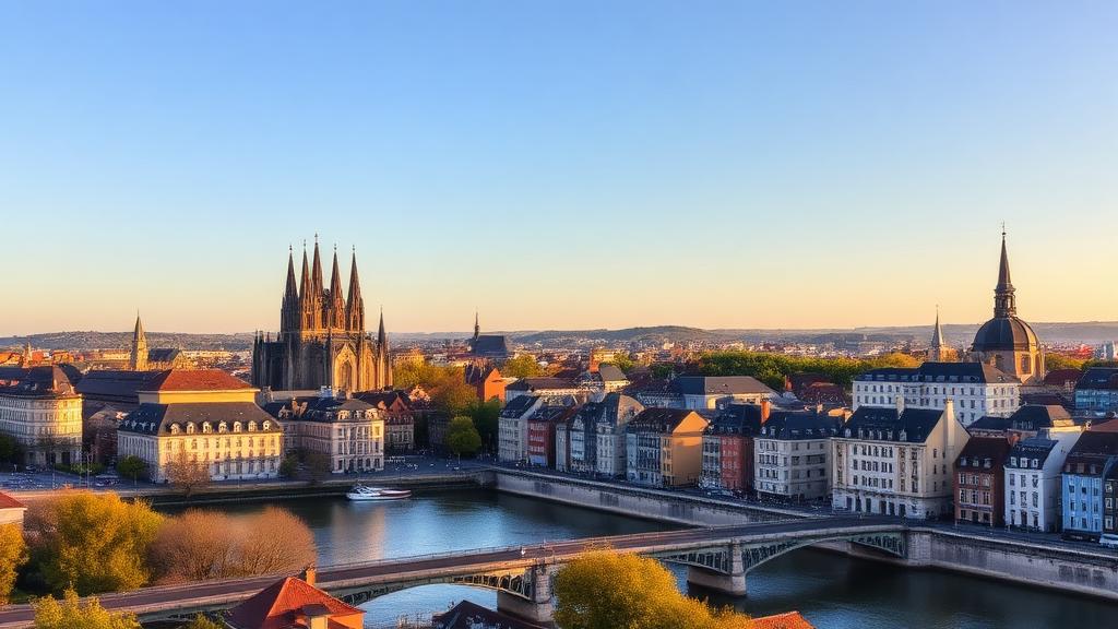 Orléans, Loire et cathédrale Sainte-Croix - Valorisation d'entreprise dans le Loiret