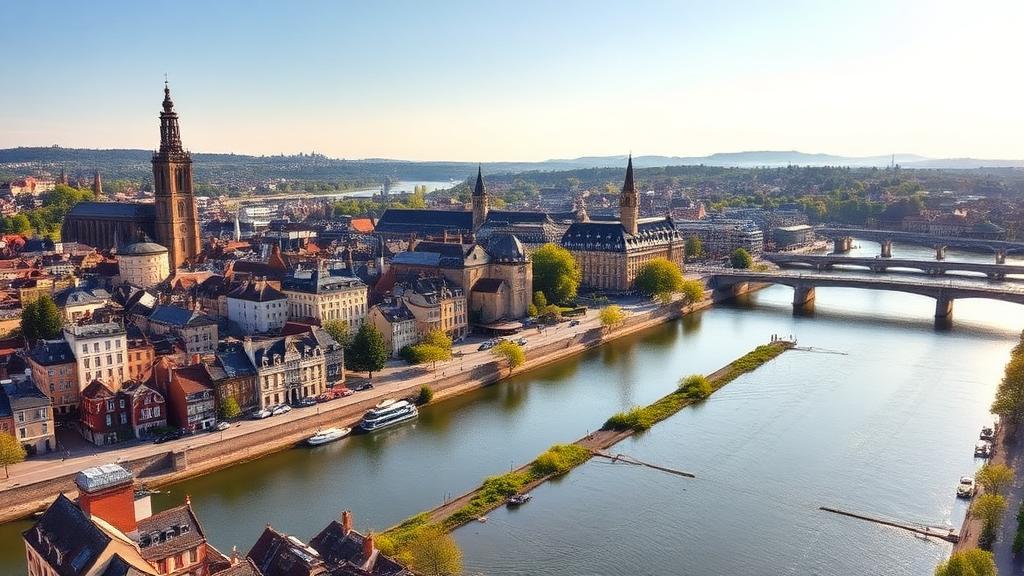 Tours, Loire et cathédrale Saint-Gatien - Valorisation d'entreprise en Indre-et-Loire